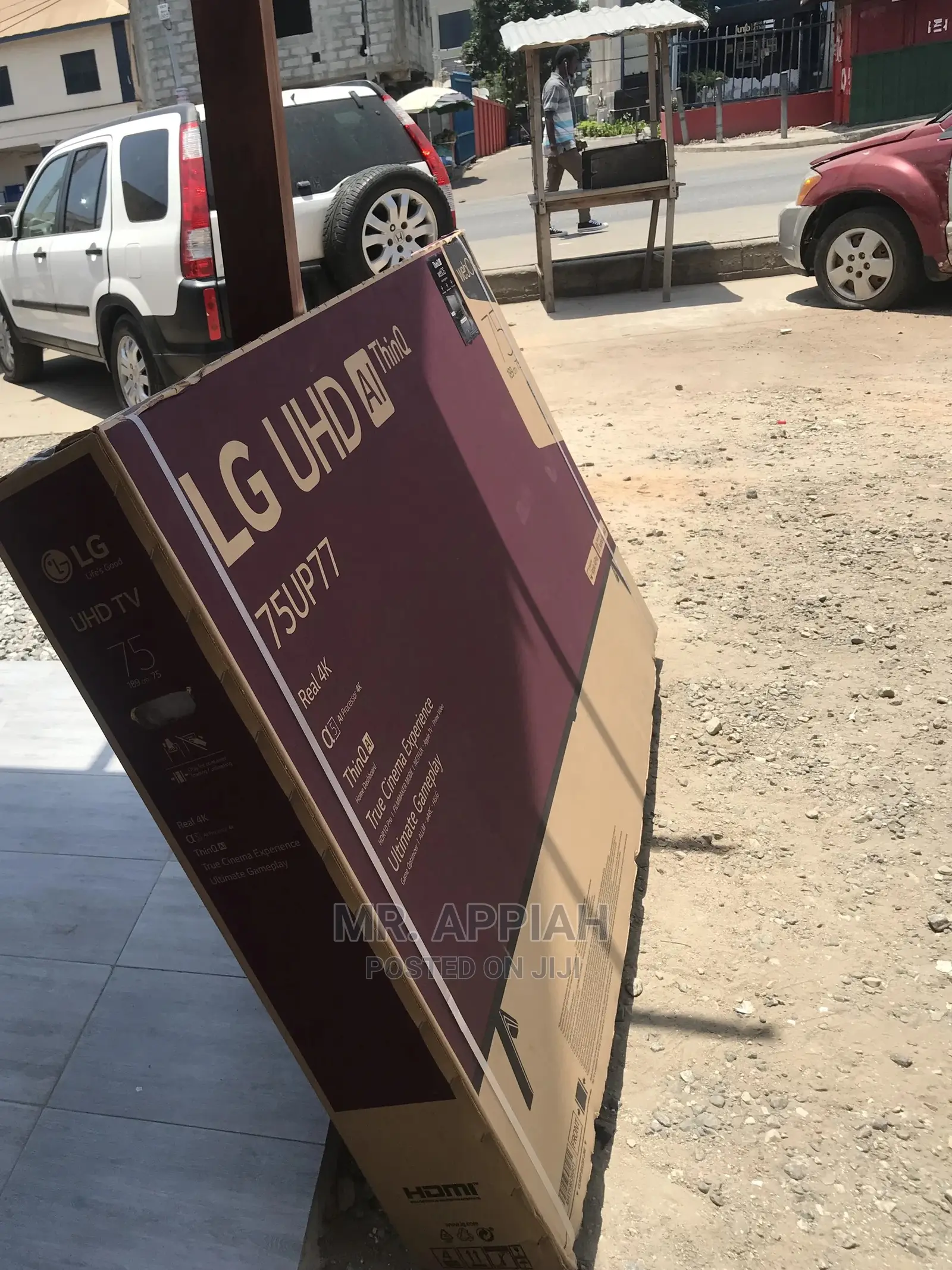 Enjoy Great Content on LG 75” LED Tv.