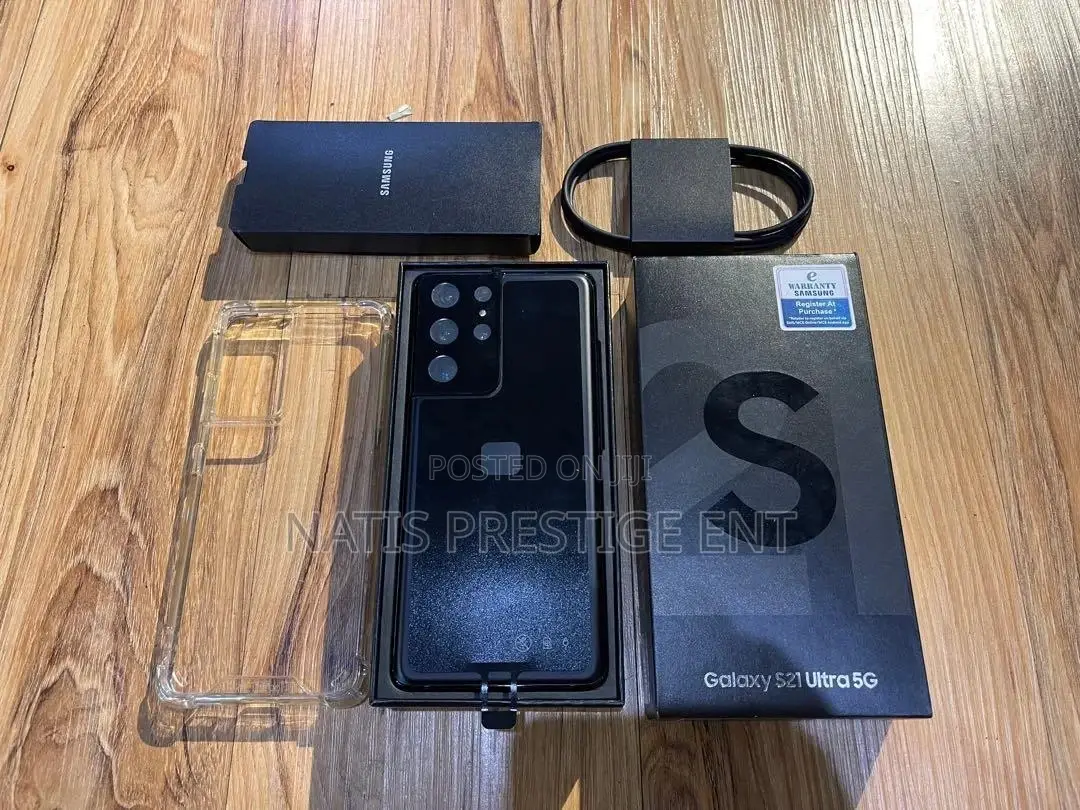 New Samsung Galaxy S21 Ultra 5G 512 GB Black