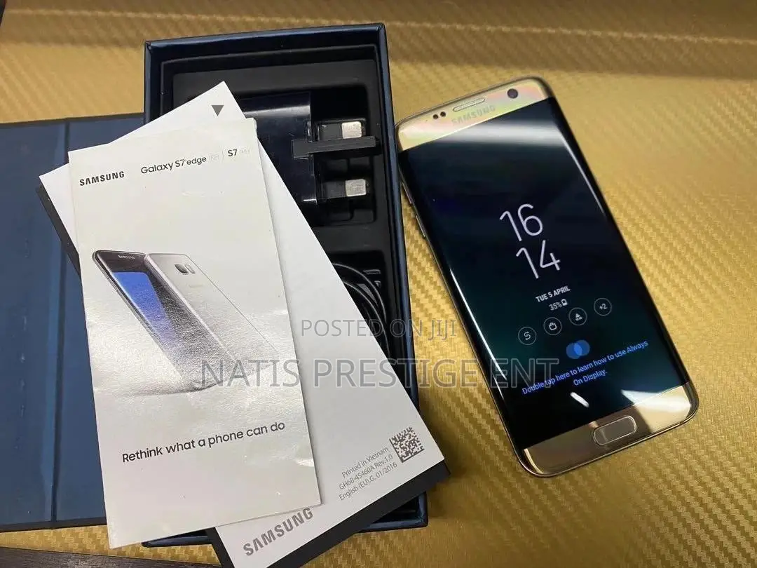 New Samsung Galaxy S7 edge 64 GB Gold