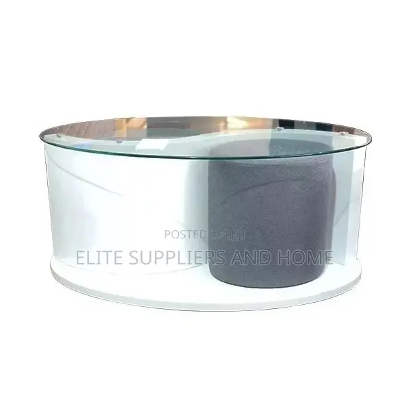 Coffee Table Wooden With 2 Stool