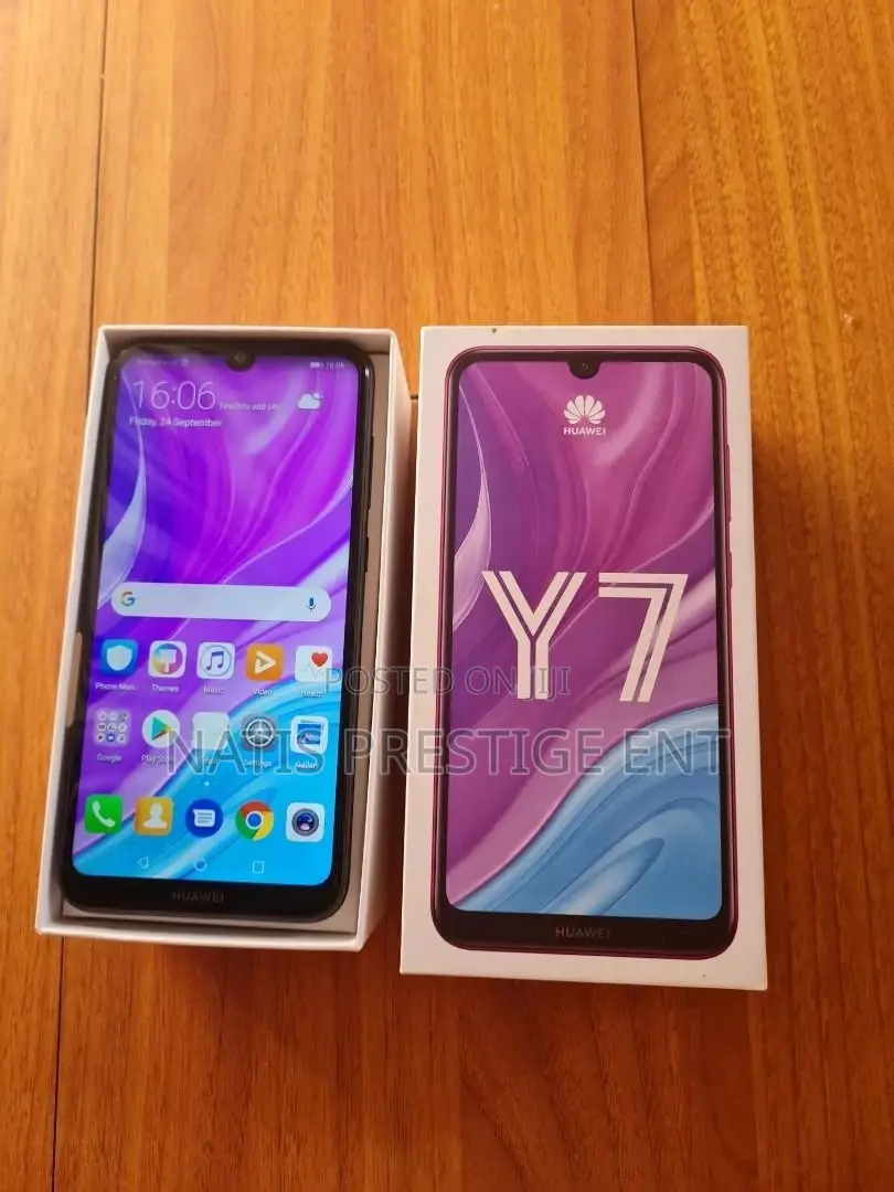 New Huawei Y7 Prime 64 GB Black