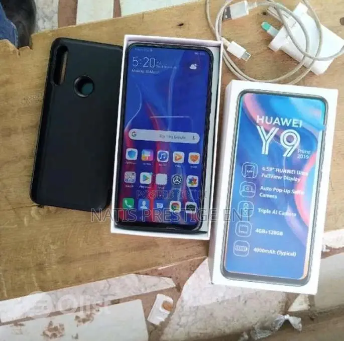 New Huawei Y9 Prime 2019 128 GB Black