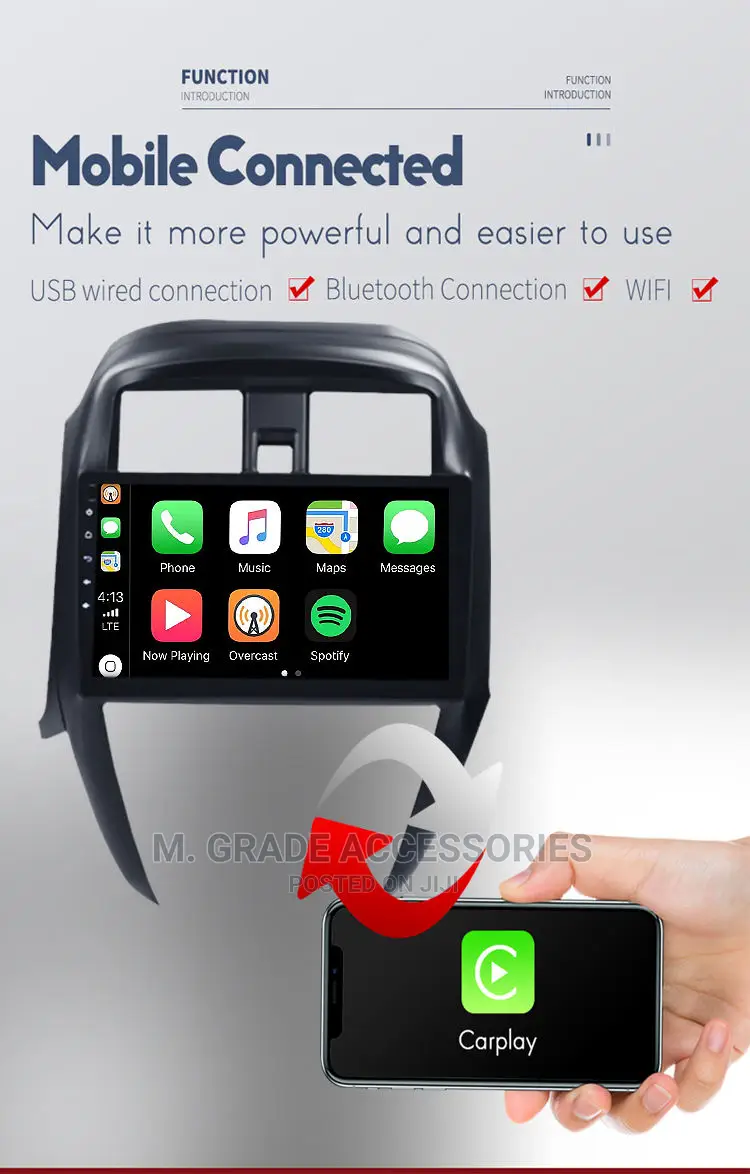2014 - 2020 Nissan Sunny Versa Android Radio Carplay