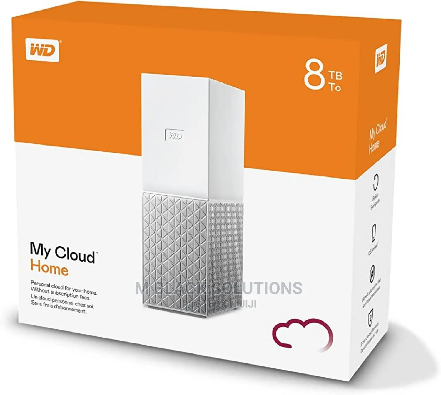 Wd 8tb My Cloud Home Personal Cloud Storage -
