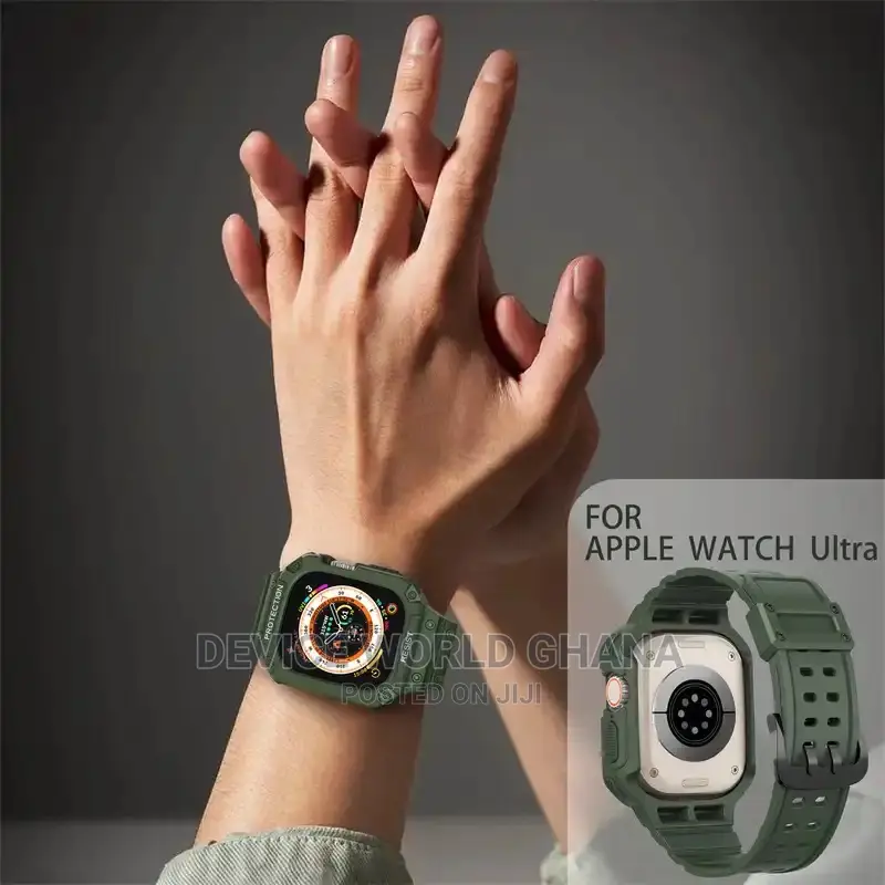 Towdytek 2in1 Case+Strap for Apple Watch Series1-8(All Sizes