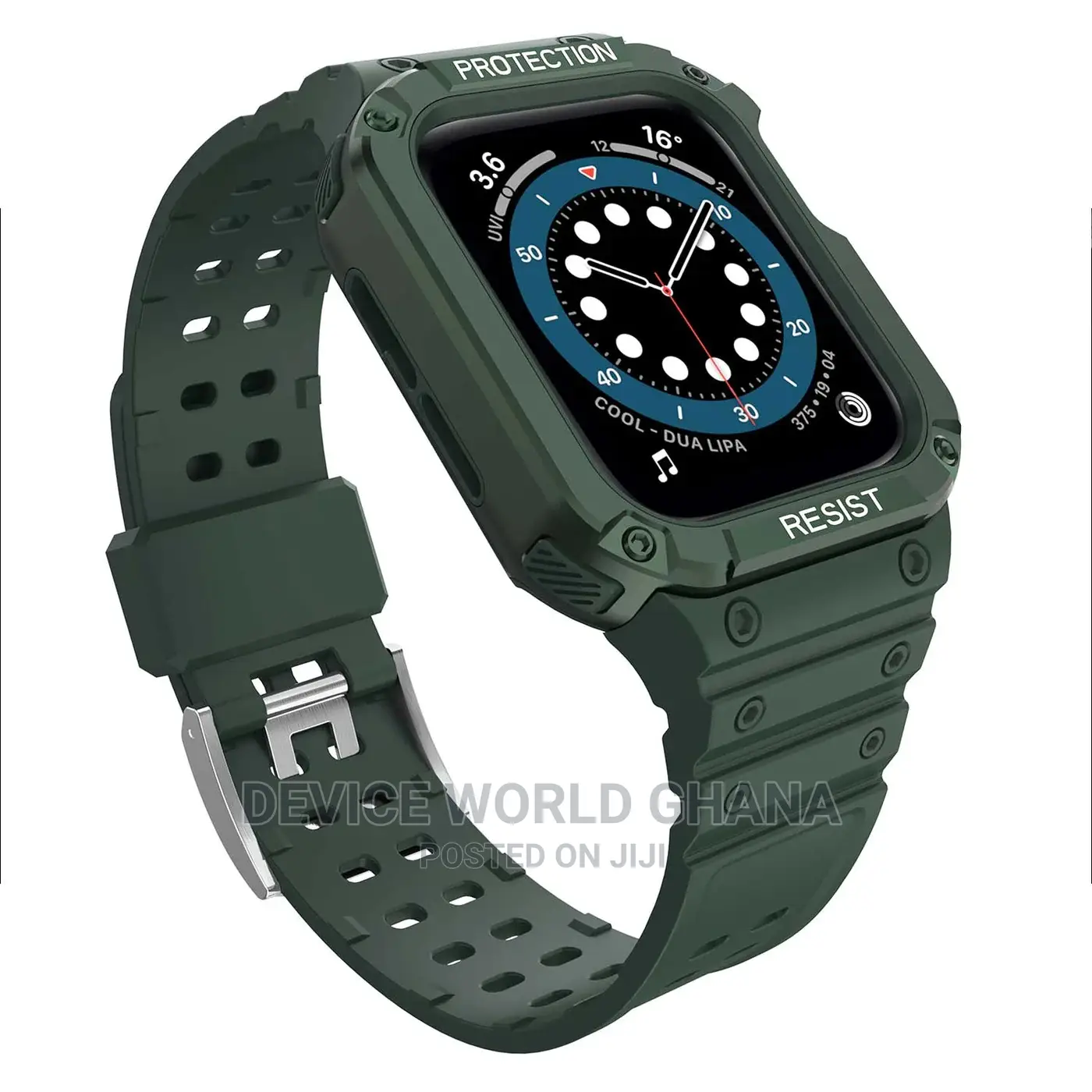 Towdytek 2in1 Case+Strap for Apple Watch Series1-8(All Sizes