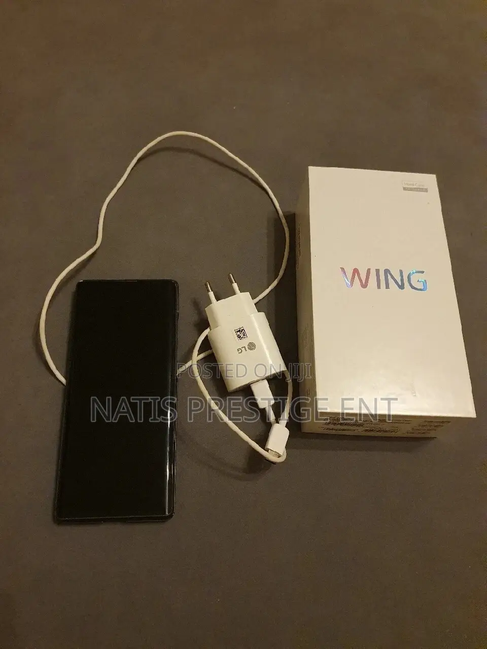 New LG Wing 5G 256 GB Black