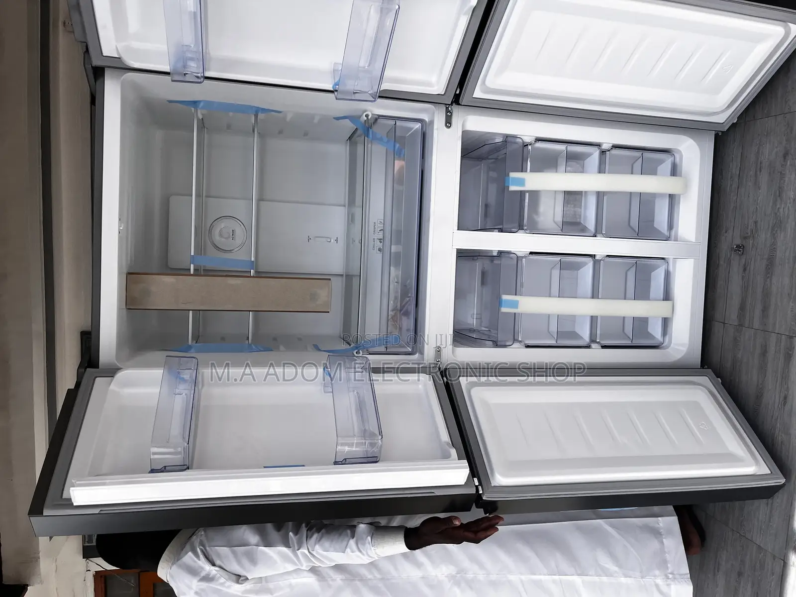 Find Pearl Side by Side Fridge (Pf-550bss)