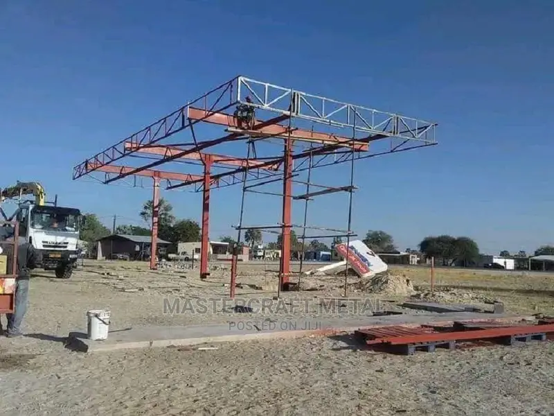 Filling Station Design | Steel Structure Design