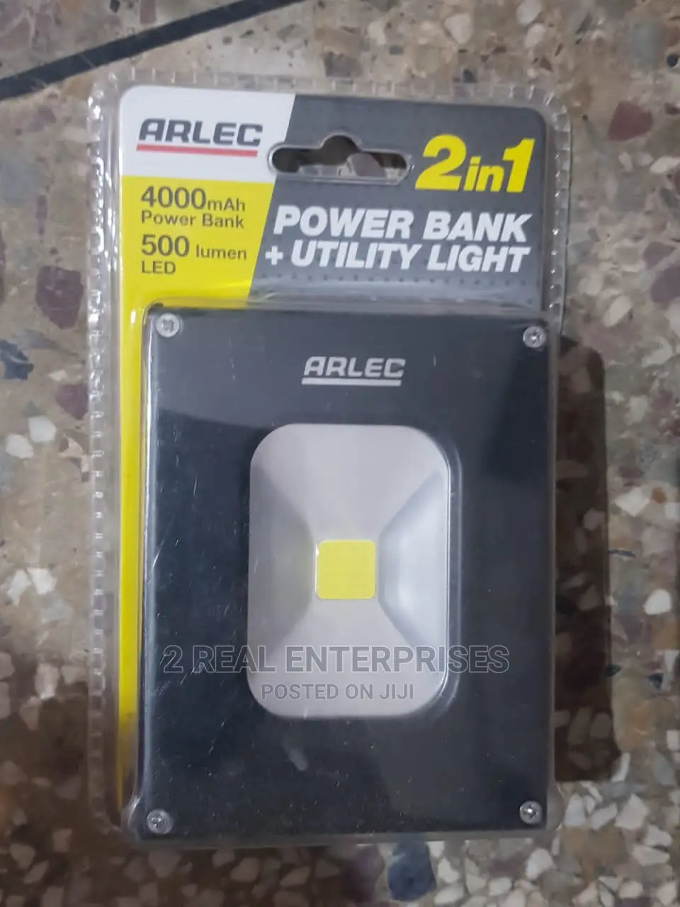 Arlec Two in One Power Bank Utility Light