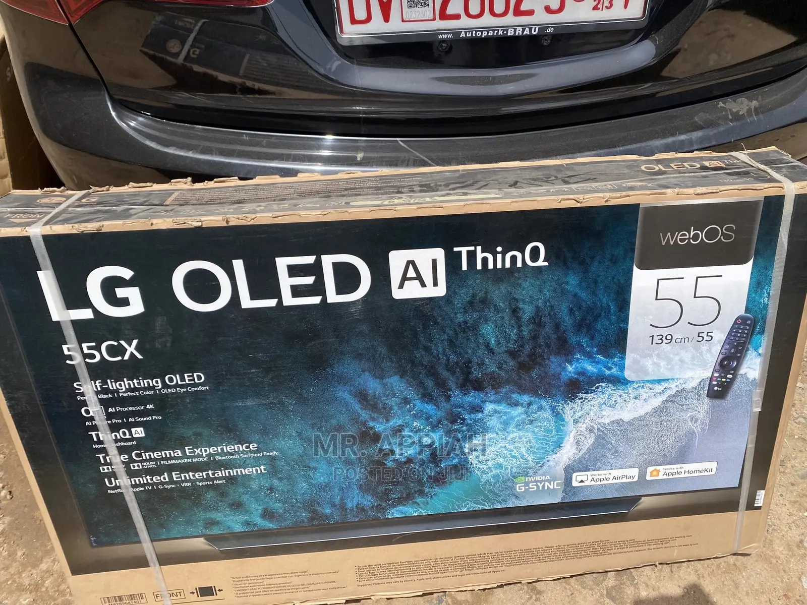  With AI Picture Pro/Sound Pro 55” LG OLED Tv,Oled55cx
