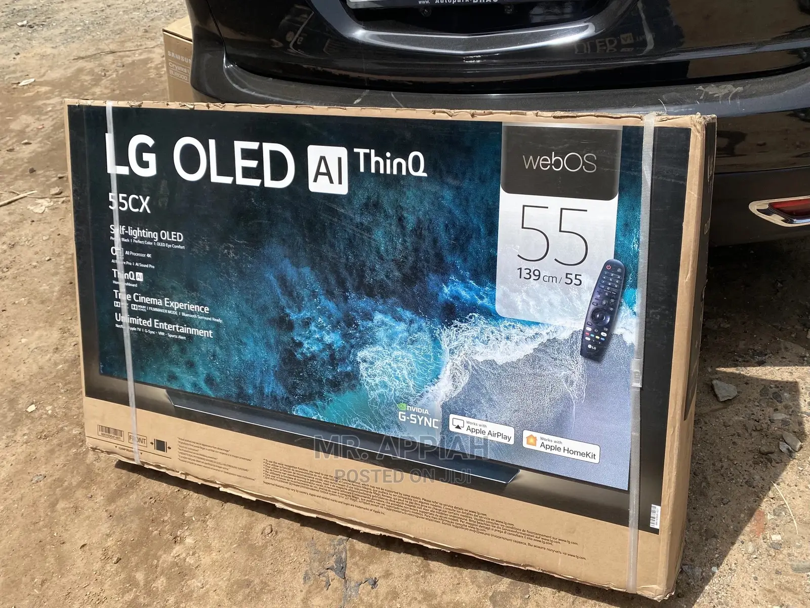  With AI Picture Pro/Sound Pro 55” LG OLED Tv,Oled55cx