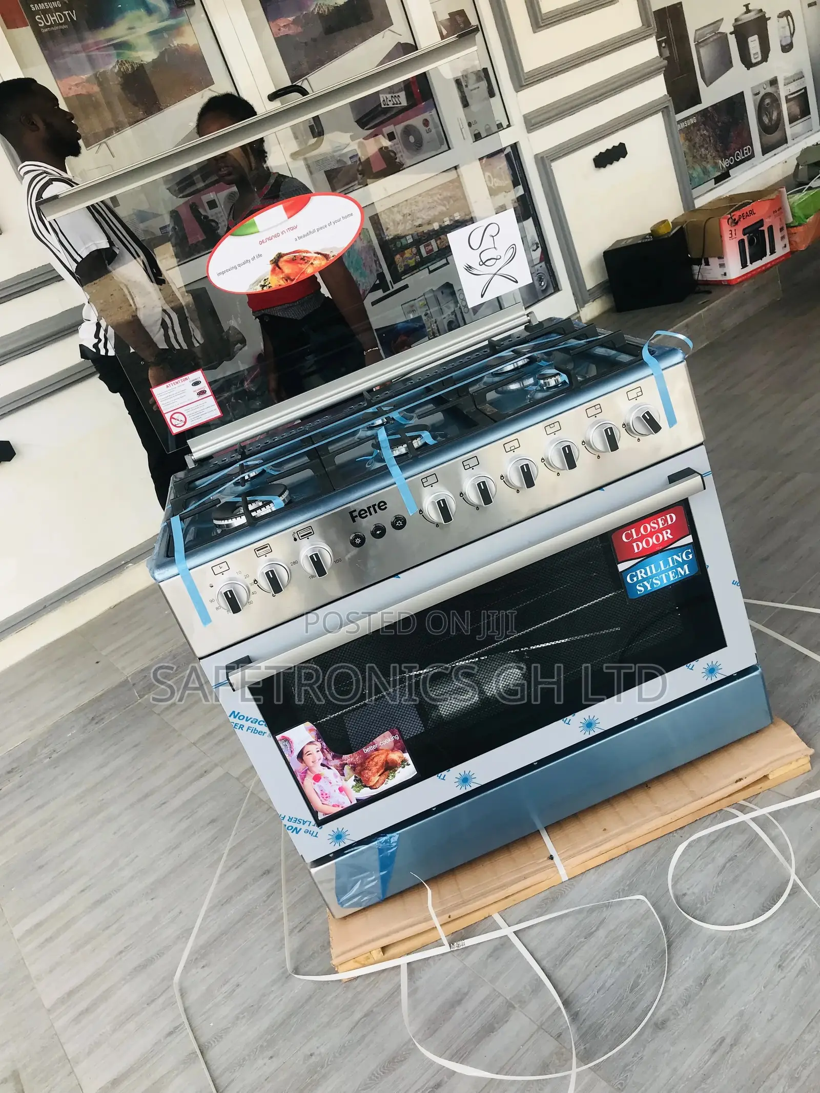 Smart 6 Gas Ferre Burner 60*90 Cooker