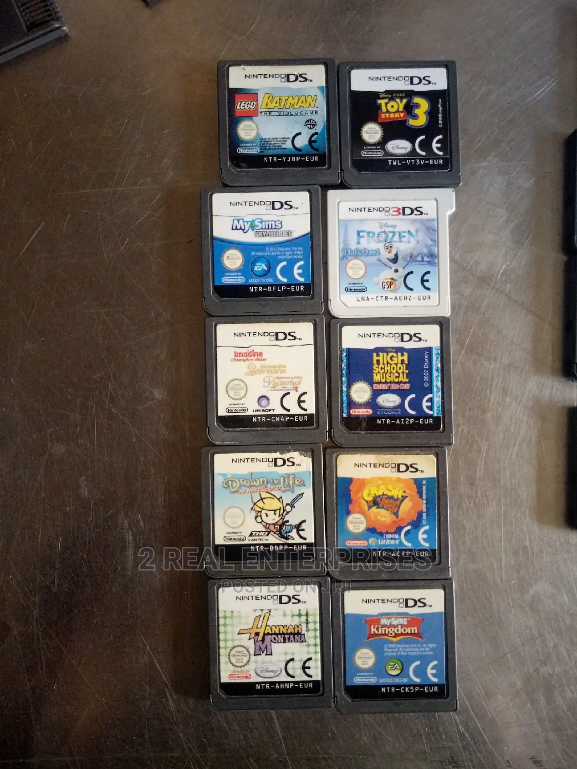Nintendo DS Catridges