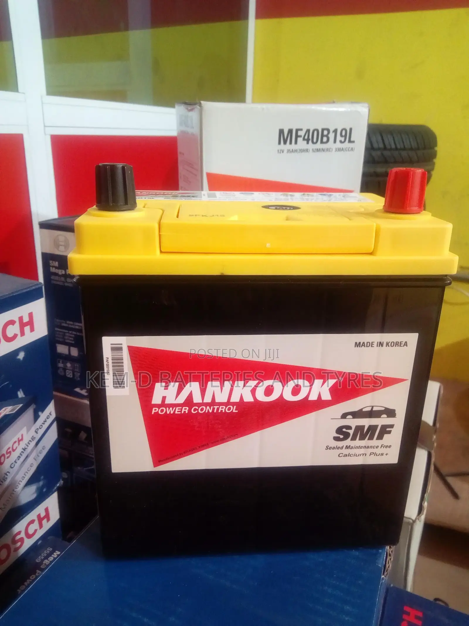 Hankook Car Battery 11 Plates + Free Instant Delivery