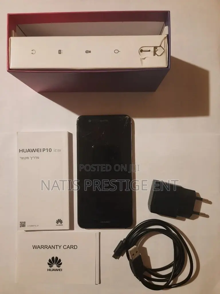 New Huawei P10 Dual SIM 64 GB Black