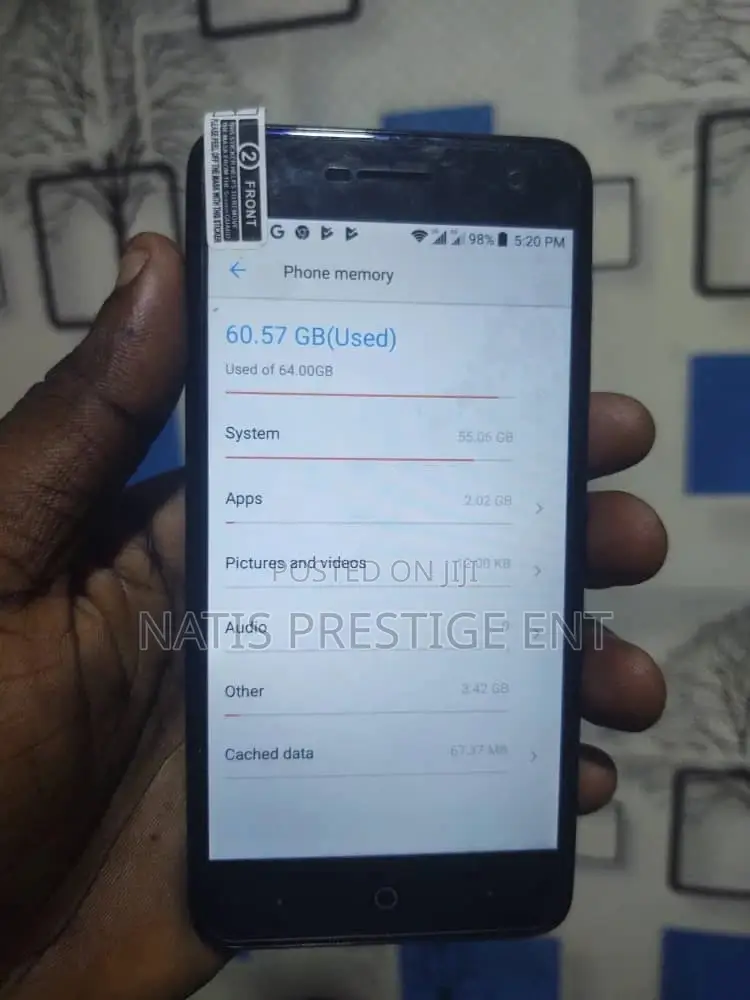 ZTE A520 64 GB Black