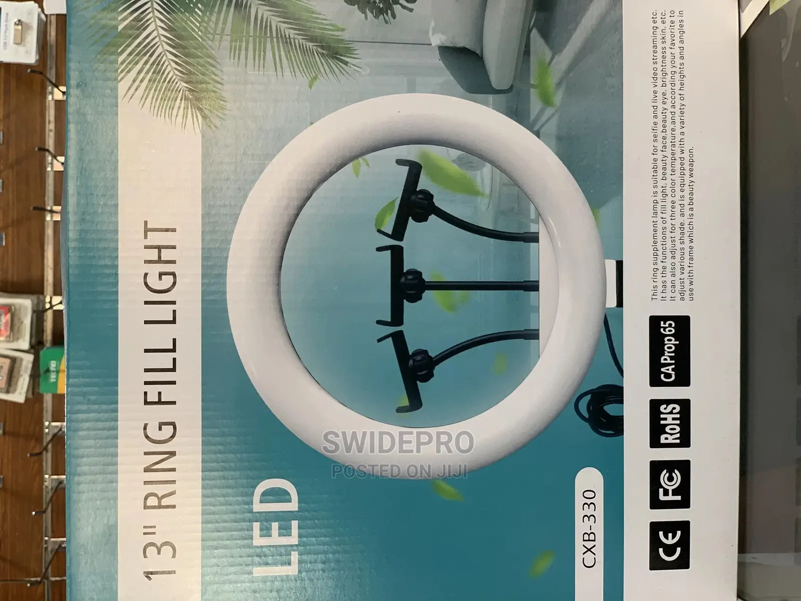 13 Inches Ringlight With Stand
