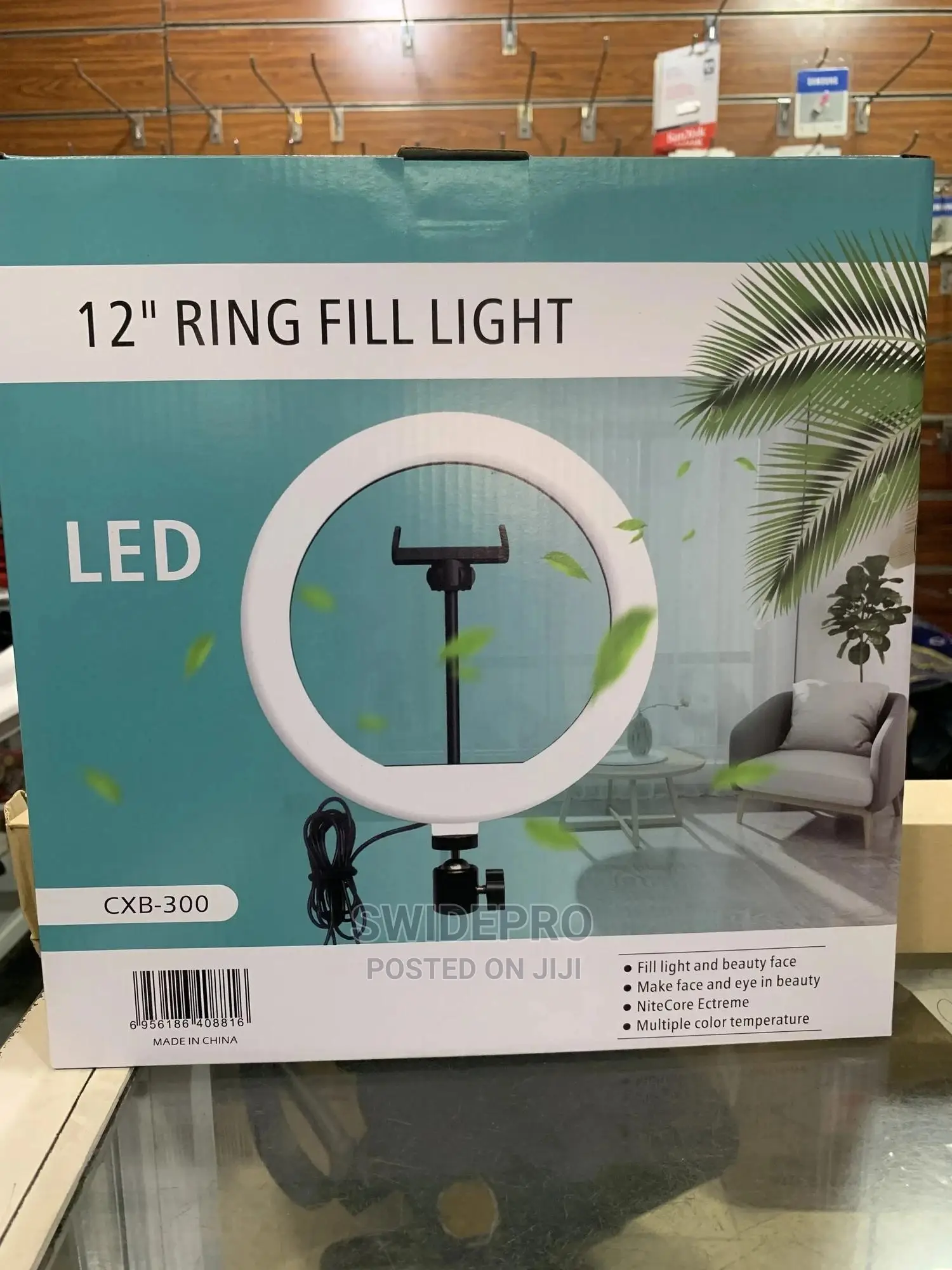 12 Inches Ringlight With Long Stand