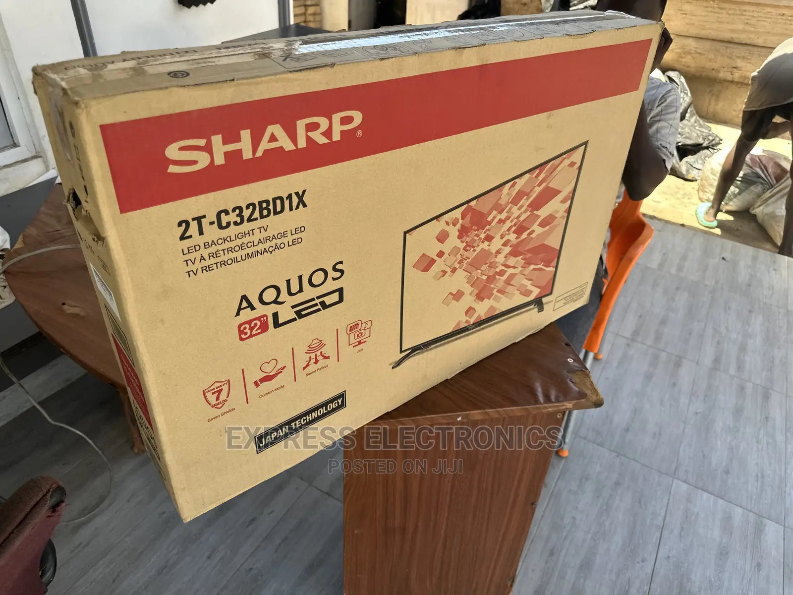 Fresh in Box  Sharp 32”Digital Satellite