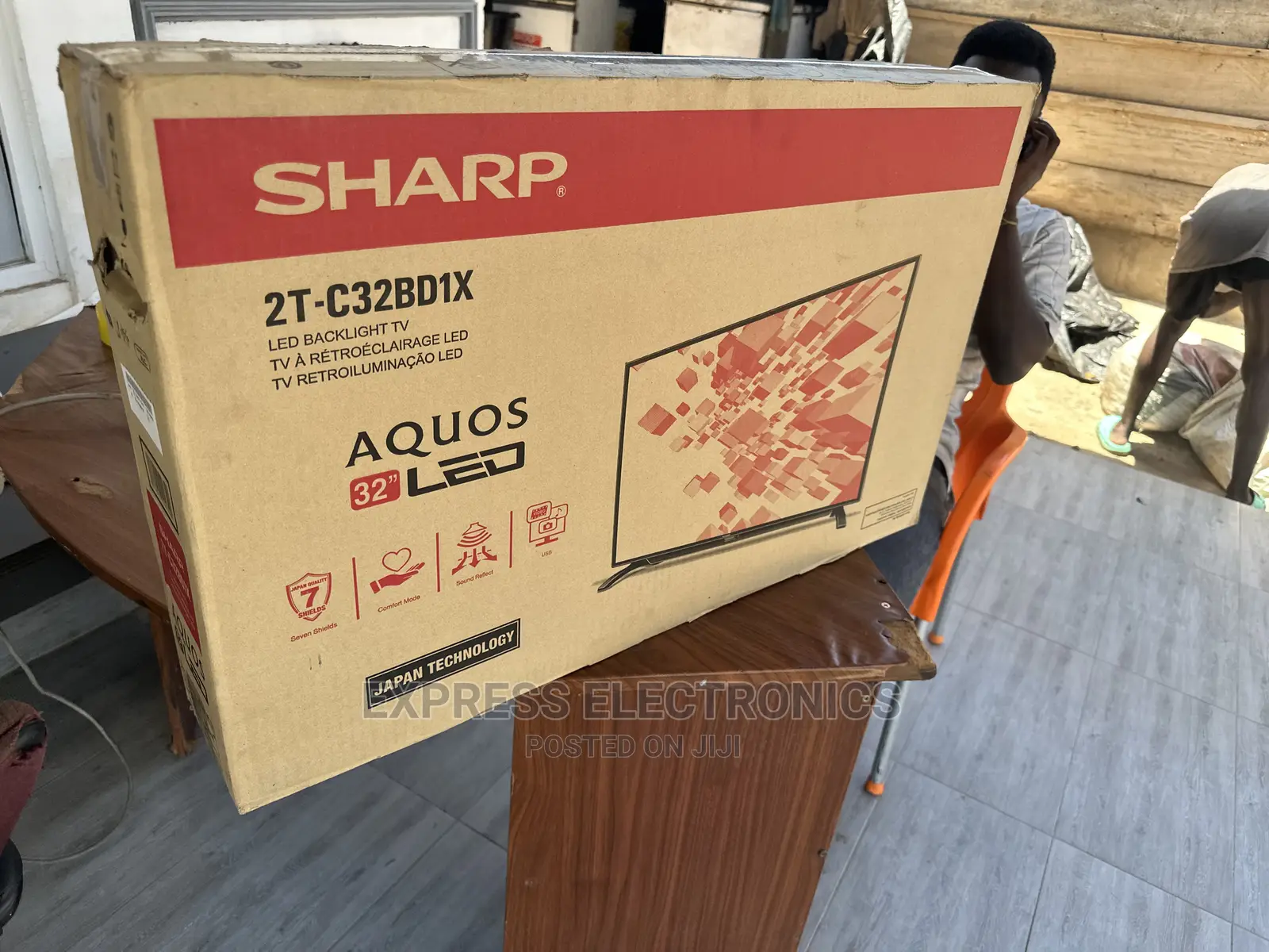 Fresh in Box  Sharp 32”Digital Satellite