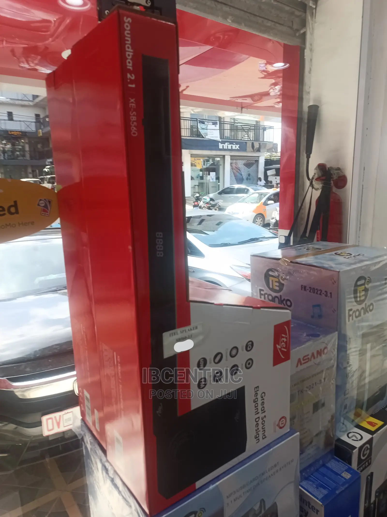 Itel Soundbar and Subwoofer