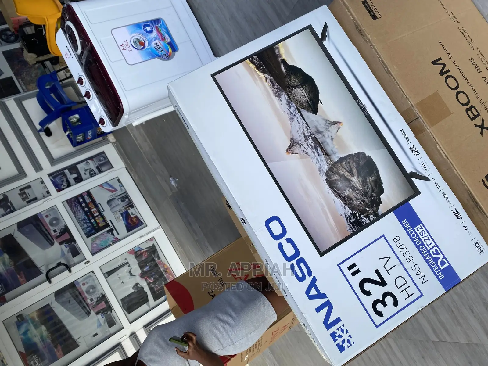 Feel the Presence of Fun With Nasco 32”Tv NAS-B32FB