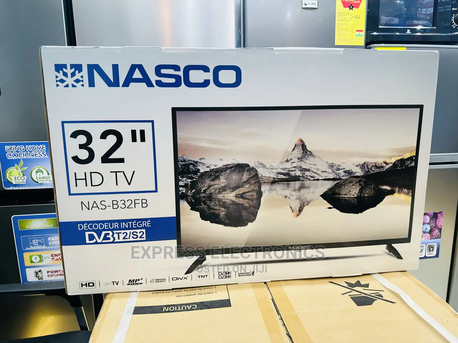 Quality Brand Ever Nasco Digital FHD Satellite Tv 32”