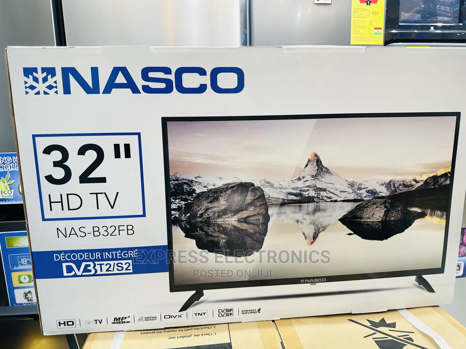 Quality Brand Ever Nasco Digital FHD Satellite Tv 32”