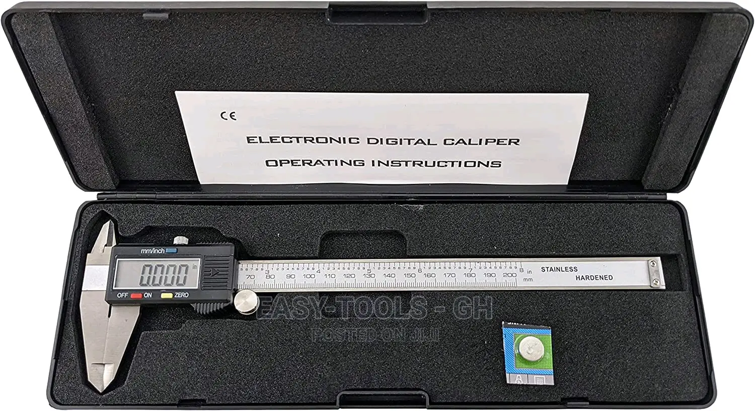 Digital Caliper _ Stainless Steel ( 6"_ 150mm )