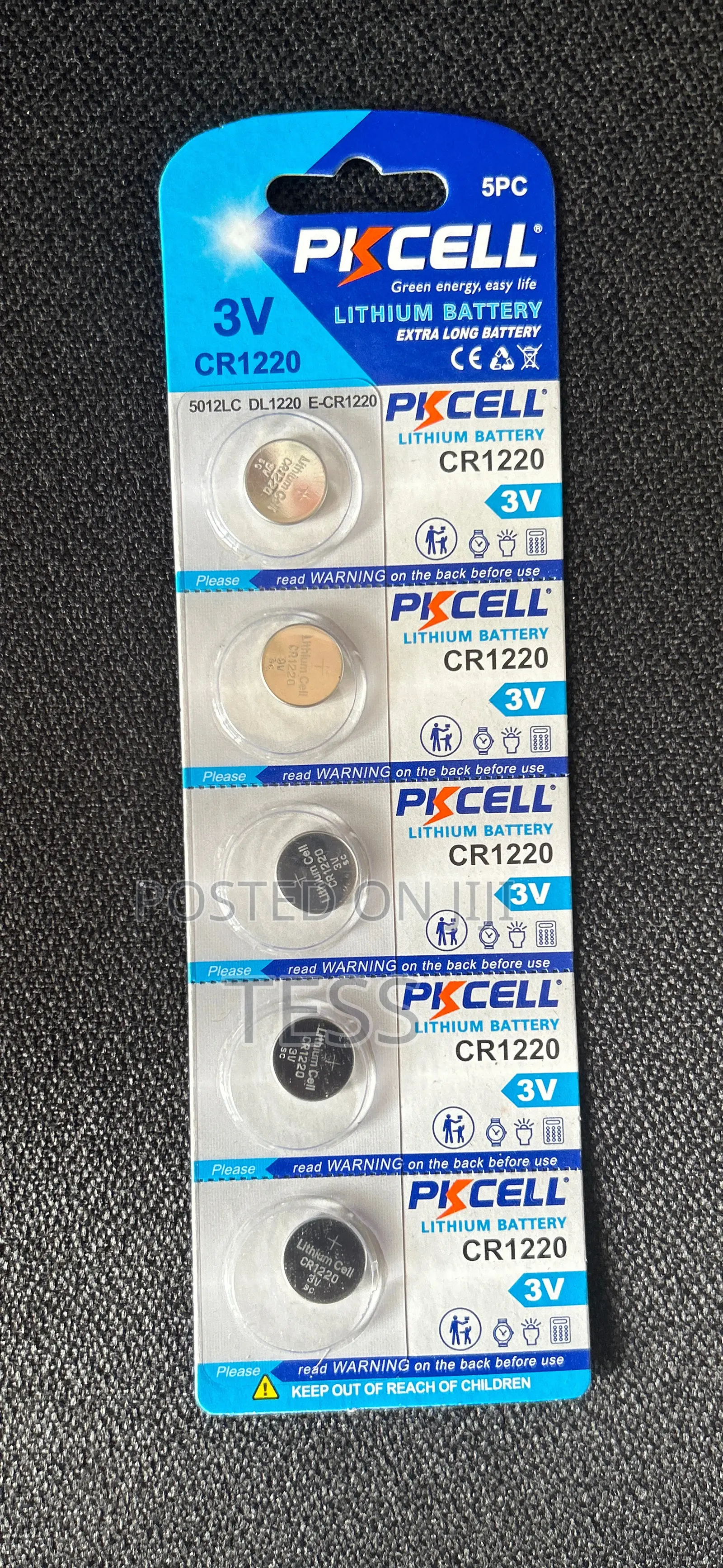 Cmos Batteries Cr1220 Cr2450 Cr2032, 23A