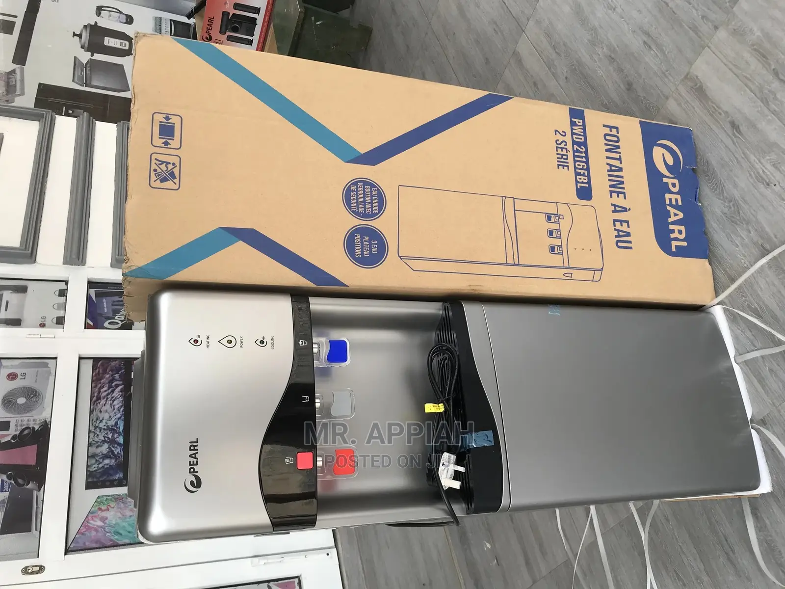 Quality Yet Affordable Pearl Water Dispenser PWD-2116 FBL.