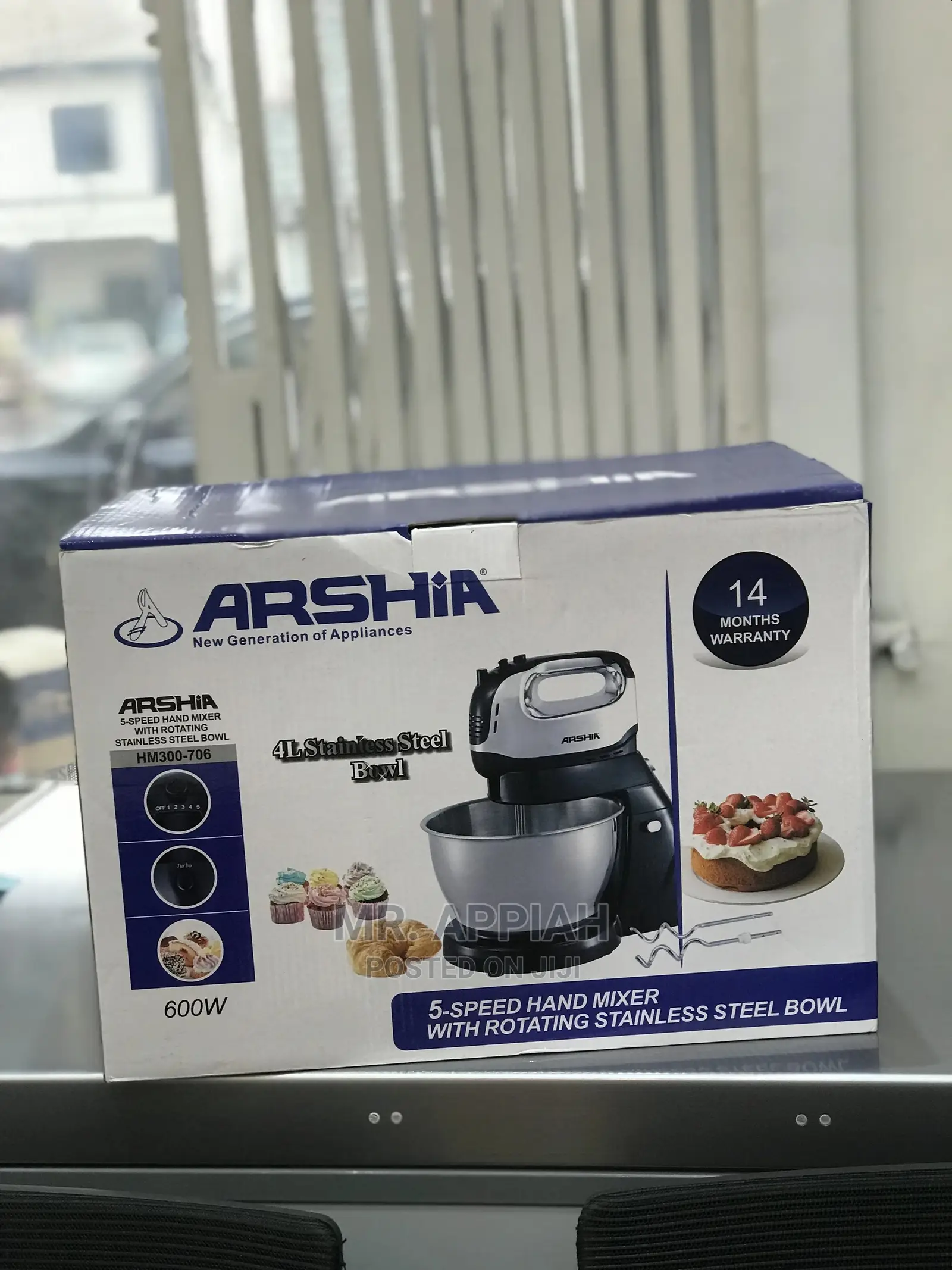 Baking Made Easier With Ashia Cake Mixer.