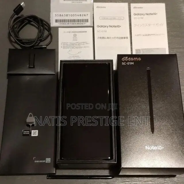 New Samsung Galaxy Note 10 Plus 256 GB Black