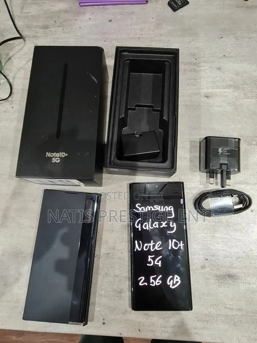New Samsung Galaxy Note 10 Plus 256 GB Black