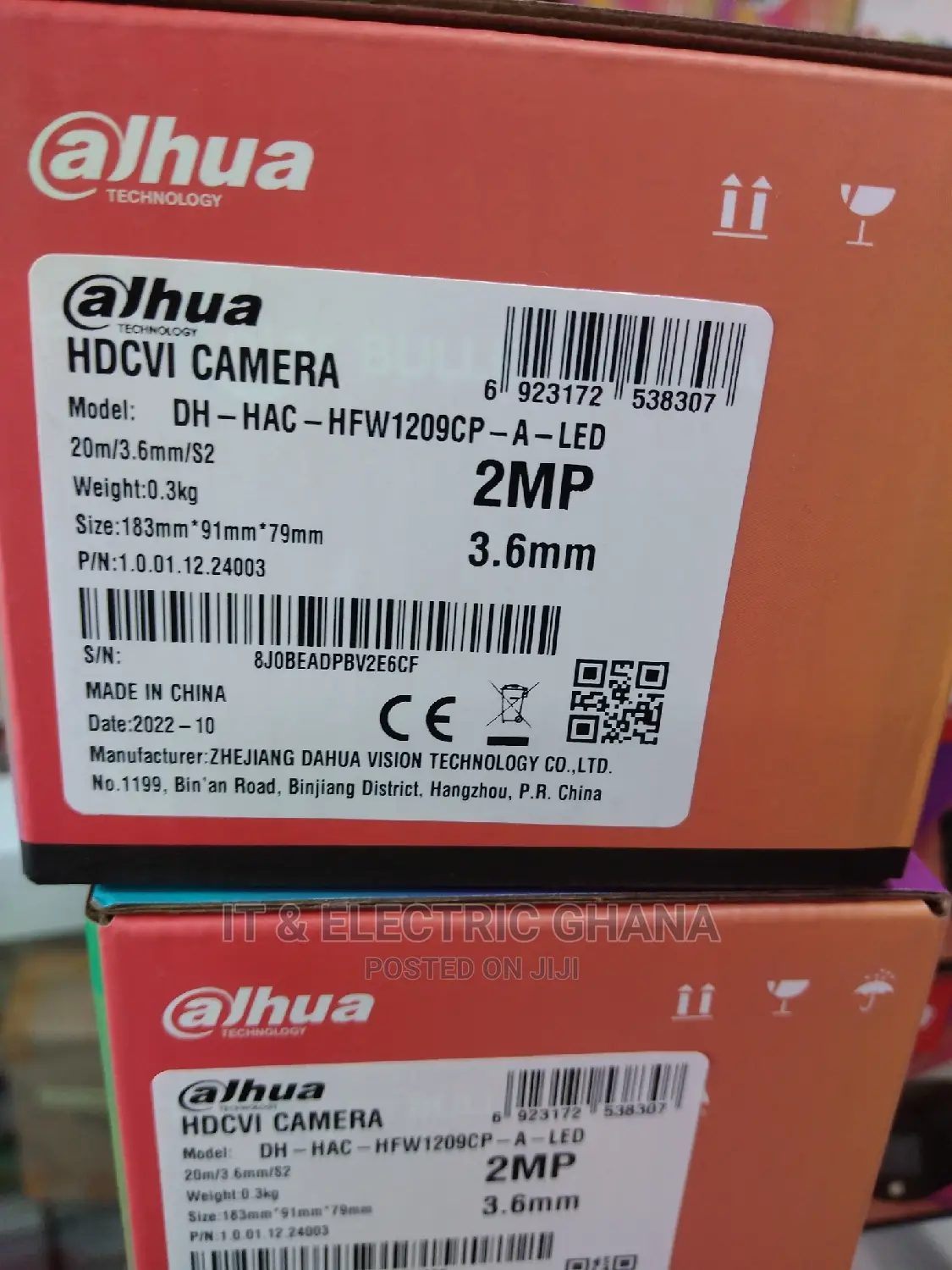 Dahua 2mp Audio Bullet Camera