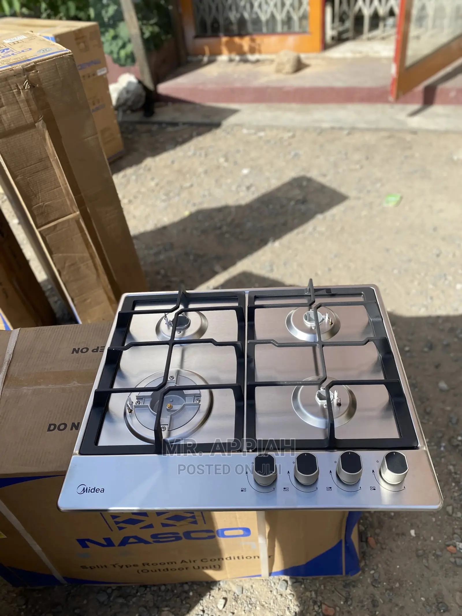 Durable and Affordable Midea 4 Burner Gas Cooker (60G40ME)