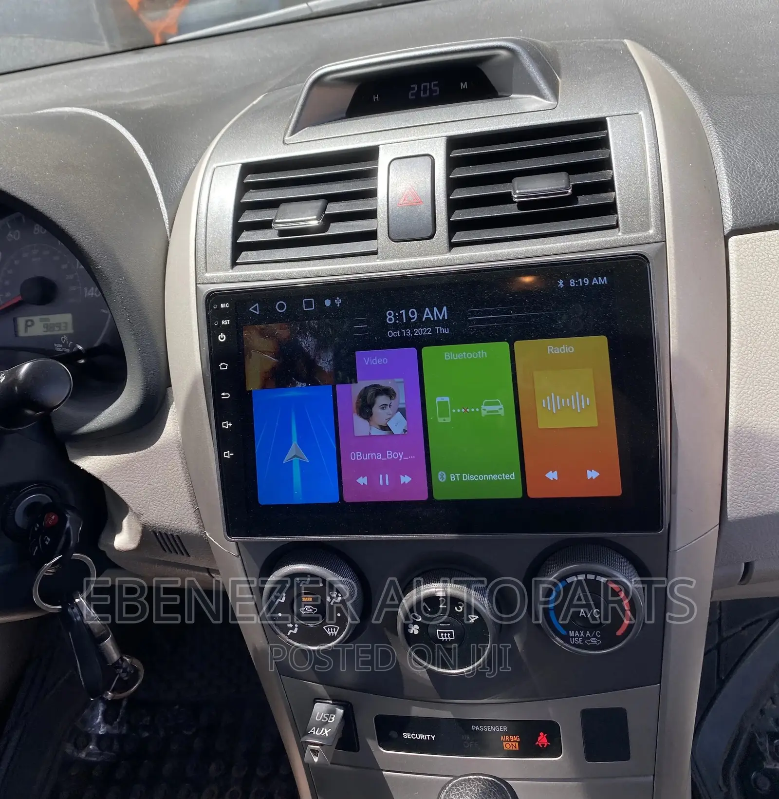 Toyota Corolla 2011 Android Tape
