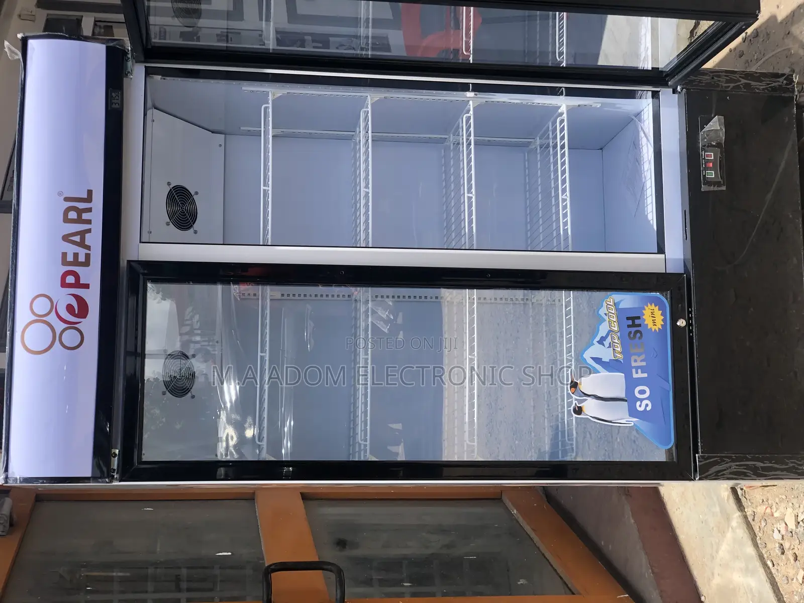 Pearl 600 Litres Showcase Fridge With Automatic Defrost