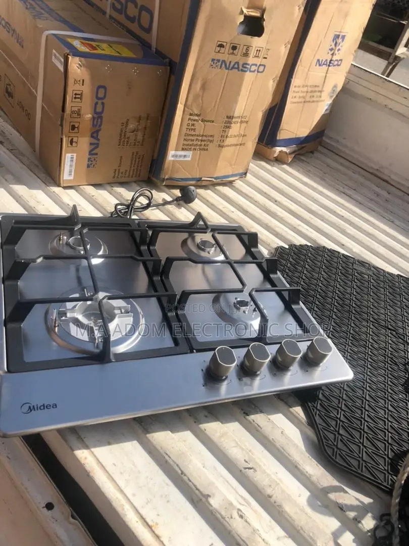 Get the Midea Gas Hob 4 Burner [60G40ME]
