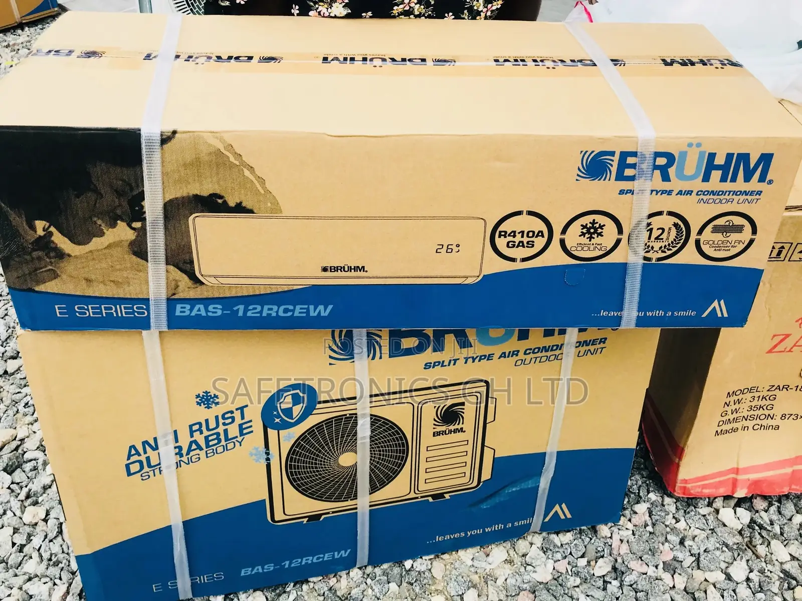 1.5hp Split R410 Gas Premium Bruhm Air Conditioner