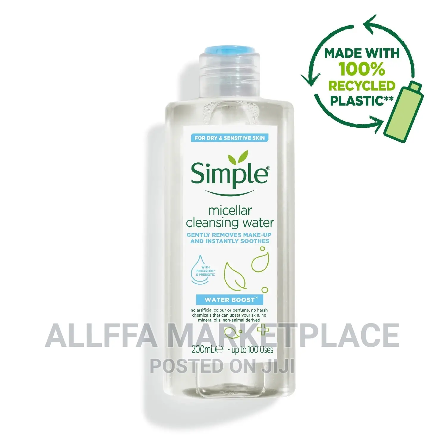 Simple Micellar Cleansing Water 200ml
