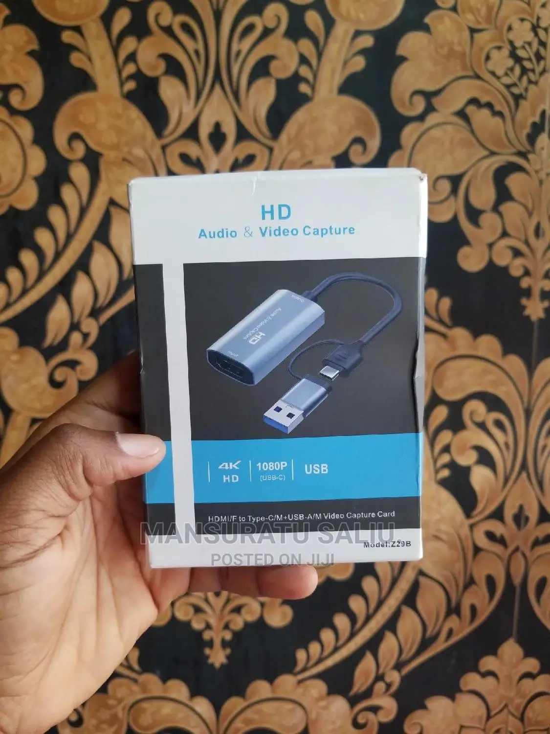 Hd Audio and Video Capture Card
