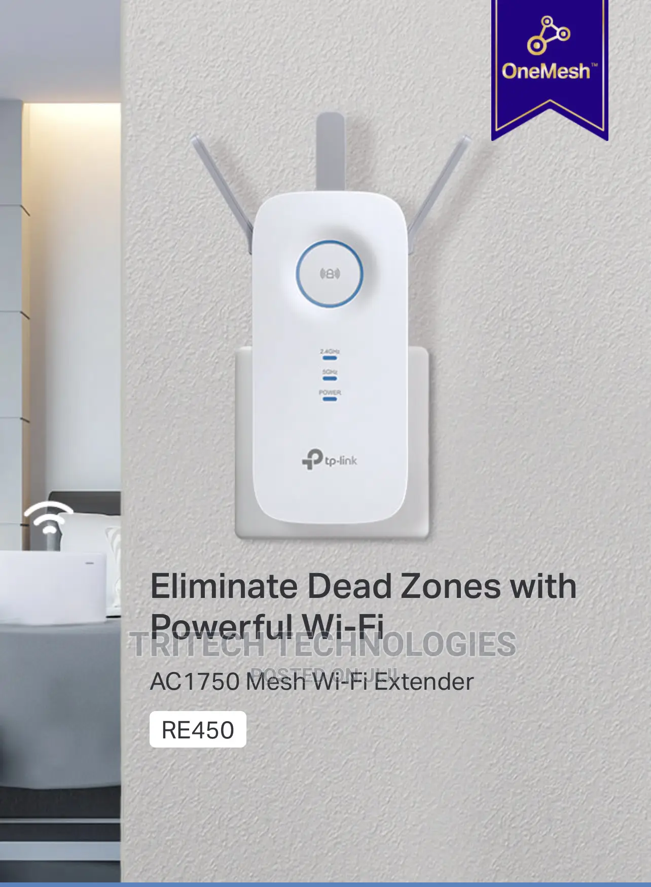 Tp-Link Re450 Ac1750 Mesh Wi-Fi Extender