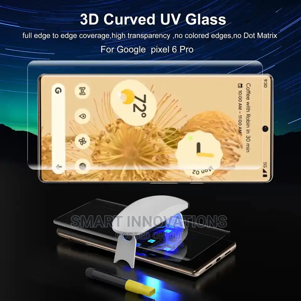 Google Pixel 7 Pro | Pixel 6 Pro UV Tempered Glass Protector