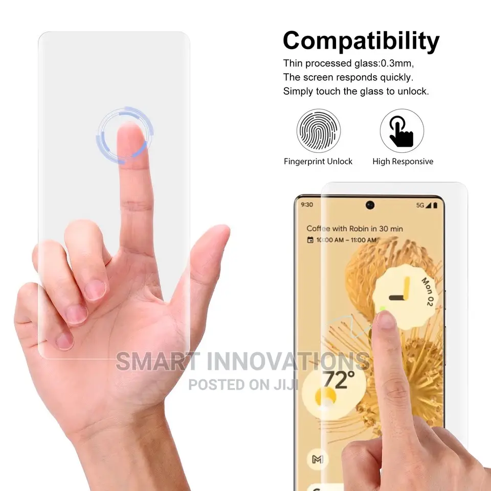 Google Pixel 7 Pro | Pixel 6 Pro UV Tempered Glass Protector