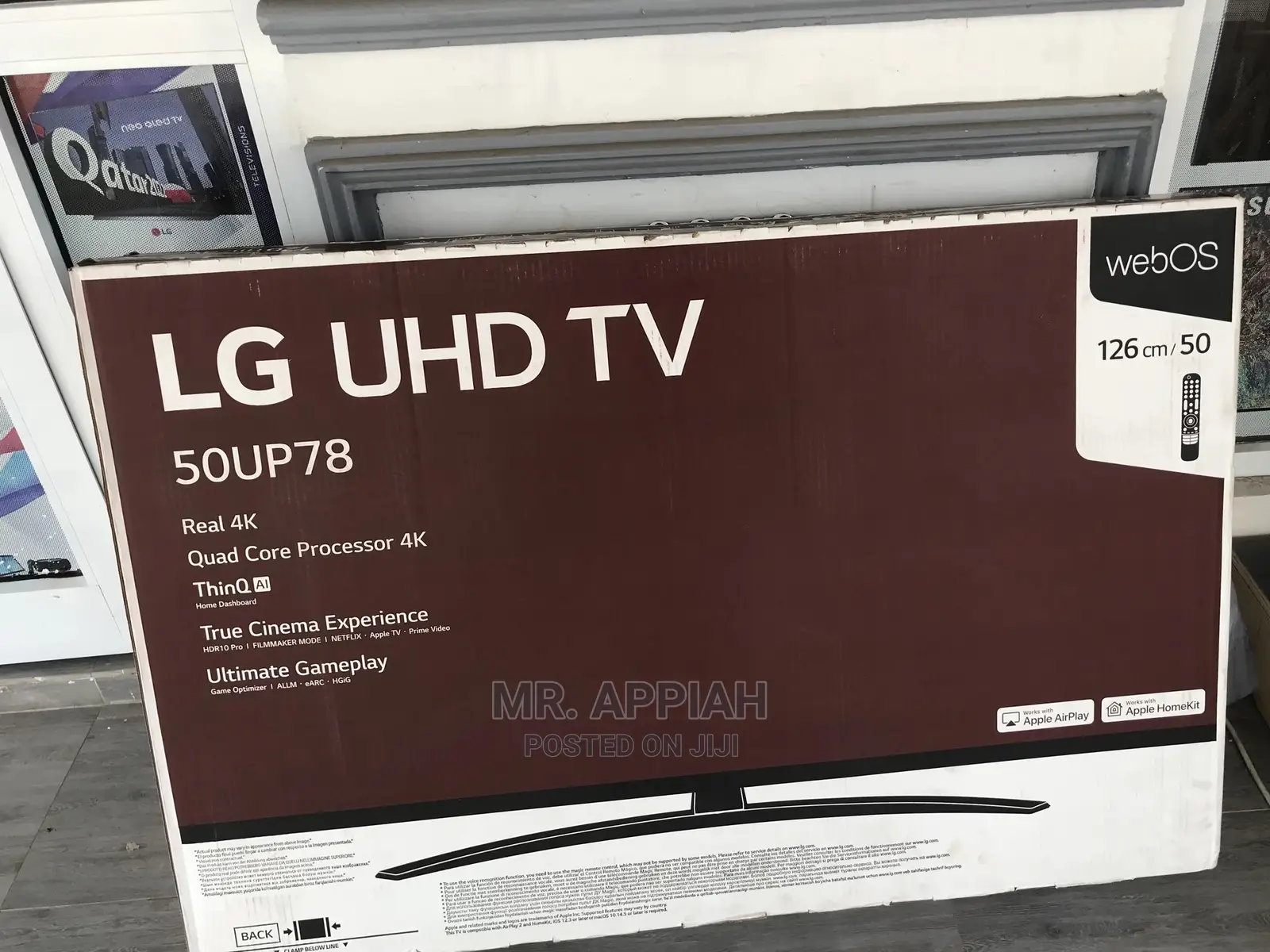 Never a Dull Moment With LG 50” Tv [50UP7800]
