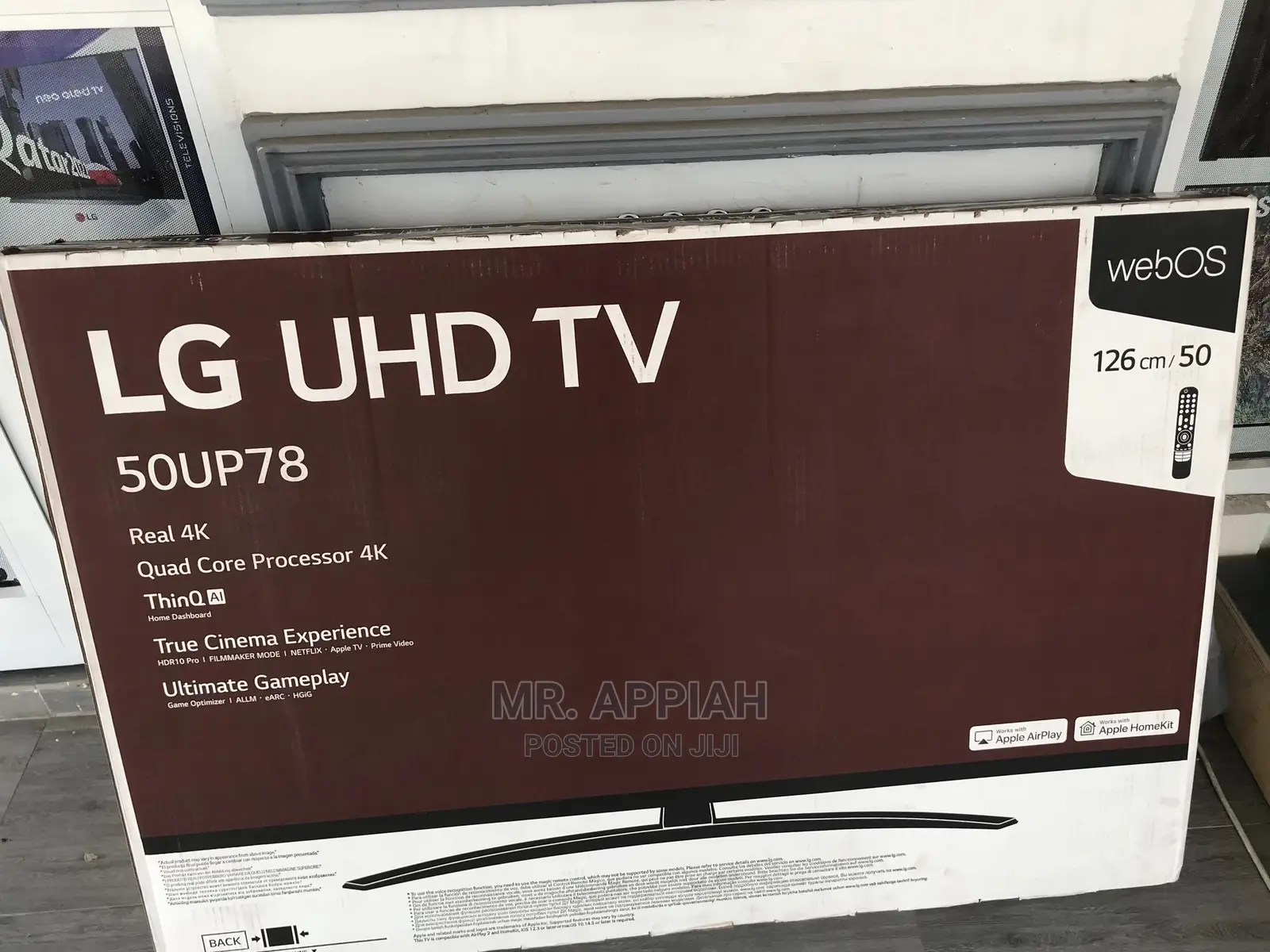 Never Miss a Moment With LG Tv (50UP7800)