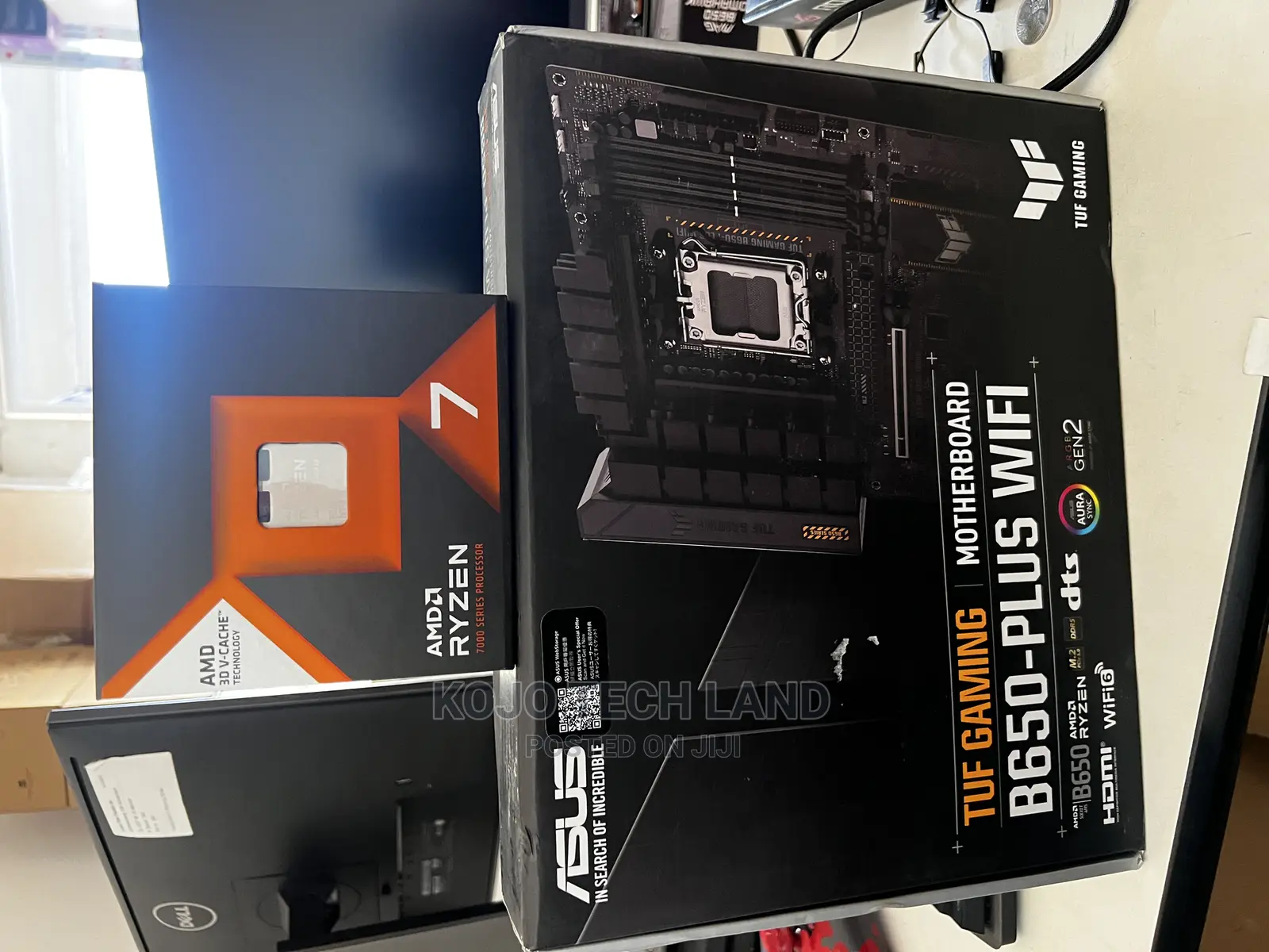 AMD Ryzen 7 7800X3D ASUS B650 Motherboard