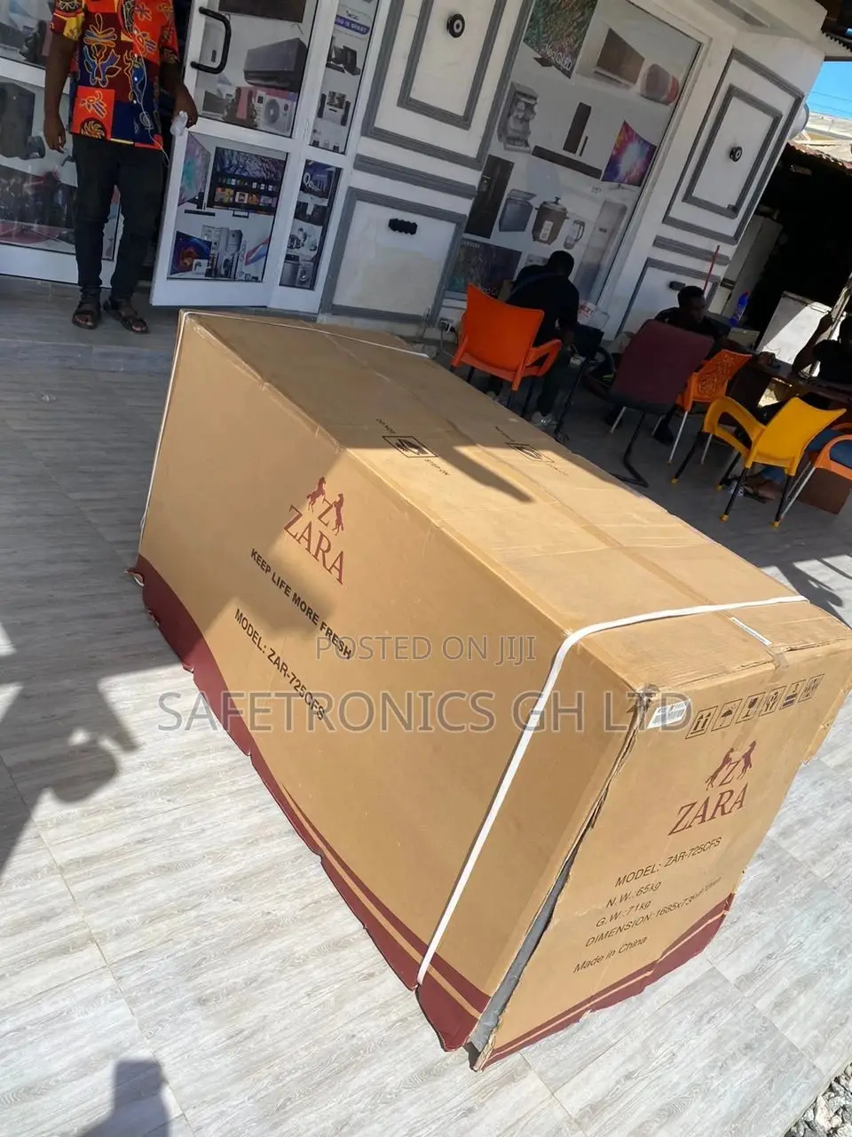 ZAR-725CFS Zara Chest Double Door Freezer